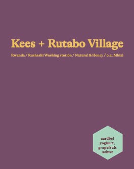 Rwanda -  Rushashi Coöp - Natural Processed